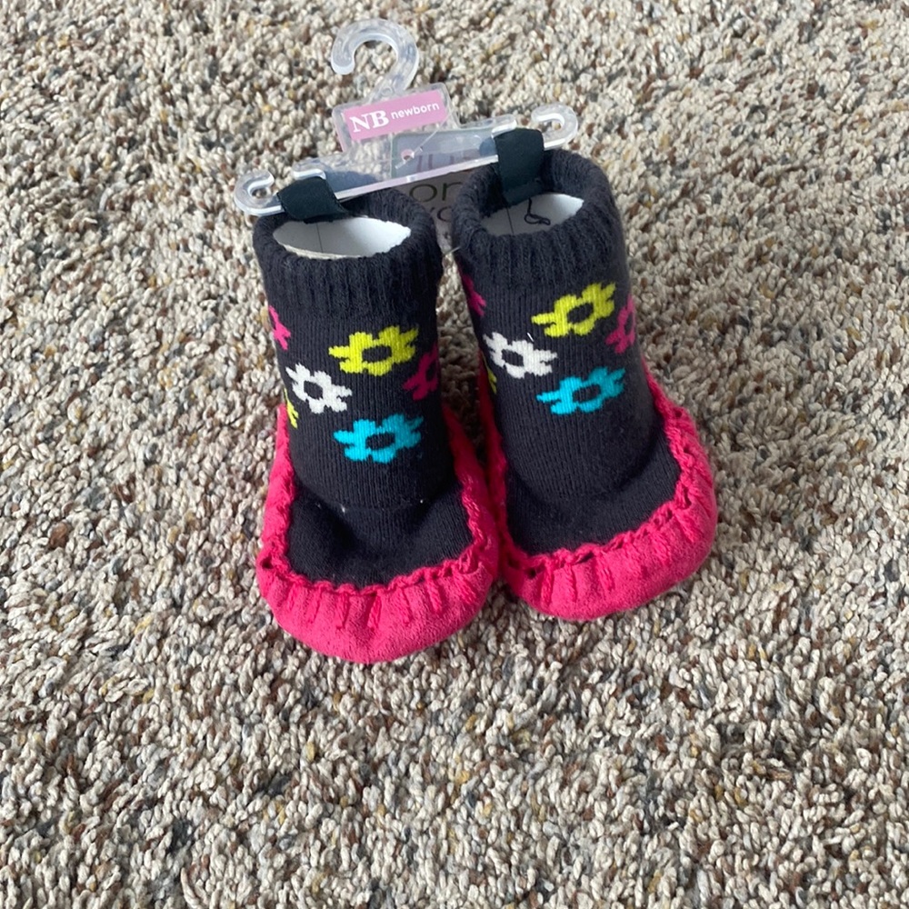 Just One You Newborn Booties